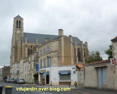 Niort, église Saint-Etienne-du-Port, 1, vue du sud