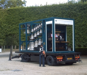 Le carillon ambulant de Douai au parc de Blossac à Poitiers, 21 juin 2009