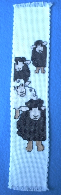 Marque-page moutons