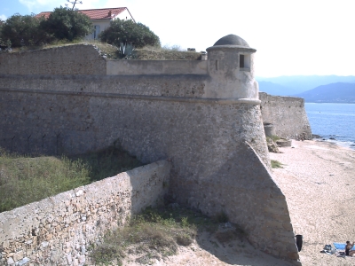 La citadelle d'Ajaccio