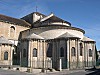 Le chevet de l'église Saint-Hilaire à Poitiers
