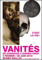 Affiche de l'exposition Vanités au musée Maillol