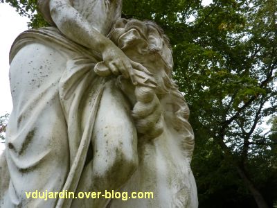 Poitiers, le lion amoureux de Maindron dans le parc de Blossac, 5 : les forces