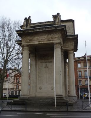 Le Monument Aux Morts De Haute Garonne Toulouse 1 L on Jaussely 