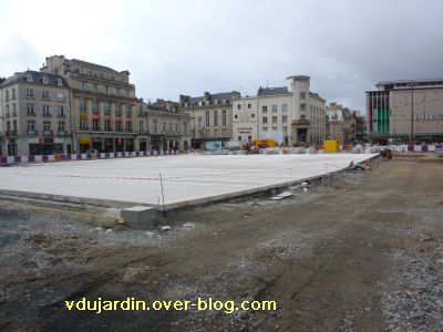Poitiers, la place d'armes le 6 novembre 2010