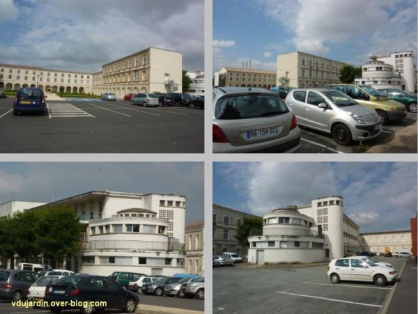 L'hôpital de Niort, 4, la succession des batiments et le pavillon de chirurgie