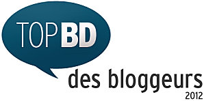 Logo 2012 du Top BD des blogueurs, nouvelle version