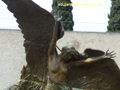 Monument aux morts de Skikda/Philippeville à Toulouse, 9, détail de la Victoire
