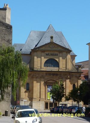 Façade du musée des Beaux-Arts de Metz