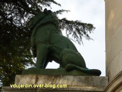 Châtellerault, monument à la révolution et aux morts de 1914-1918, 08, lion