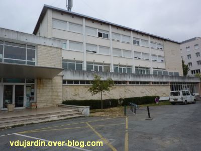 Poitiers, MJC le Local, 1, façade sur cour