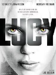 Affiche du film Lucy de Luc Besson